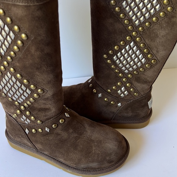 Ugg boots Avondale Zipper boots Espresso New - Picture 10 of 12